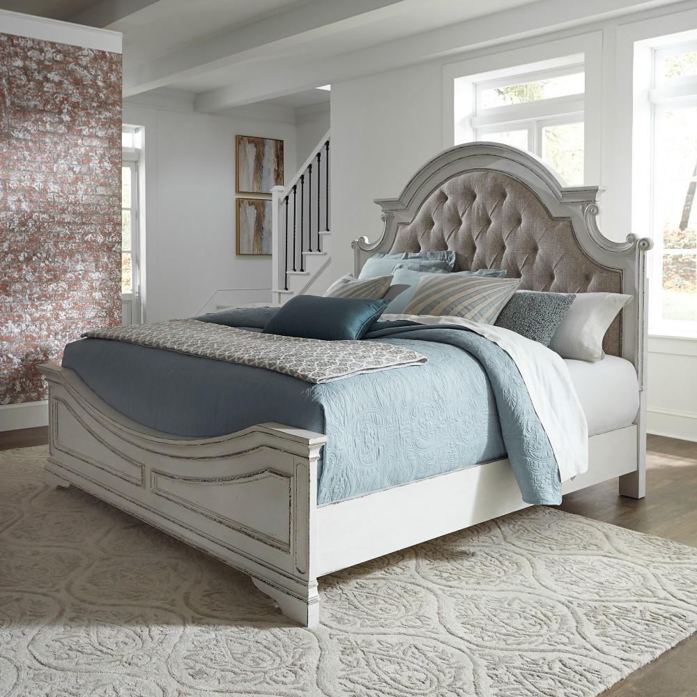 Liberty Furniture - Magnolia Manor King Upholstered Bed - 244-BR-KUB veiw 1