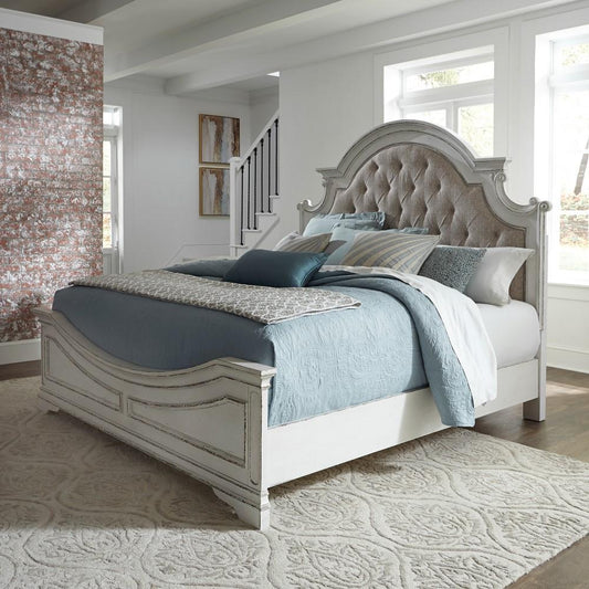 Liberty Furniture - Magnolia Manor King Upholstered Bed - 244-BR-KUB veiw 1