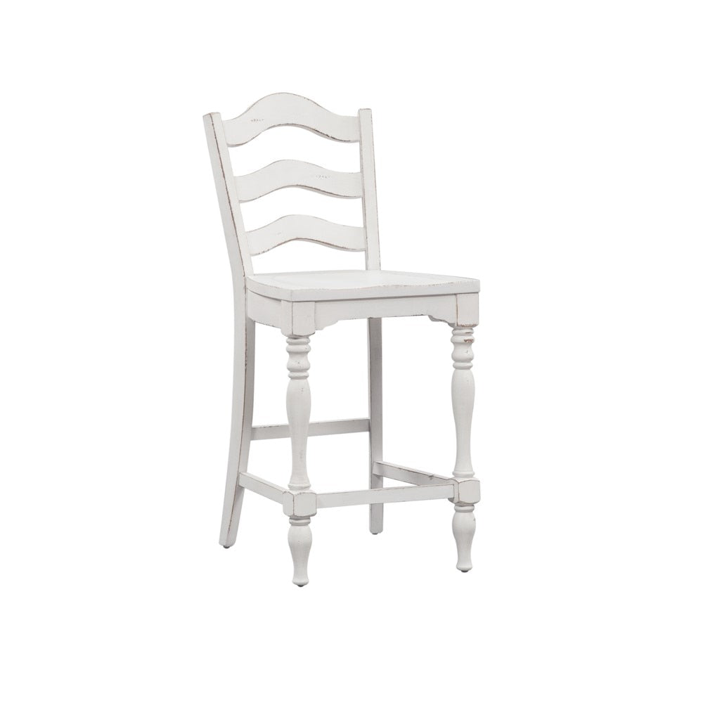 Liberty Furniture - Magnolia Manor Ladder Back Counter Chair (Set of 2) - 244-B200024 veiw 1