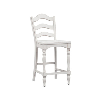 Liberty Furniture - Magnolia Manor Ladder Back Counter Chair (Set of 2) - 244-B200024 veiw 1
