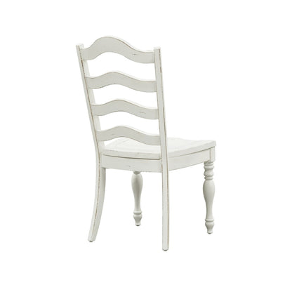 Liberty Furniture - Magnolia Manor Ladder Back Side Chair (Set of 2) - 244-C2000S veiw 4
