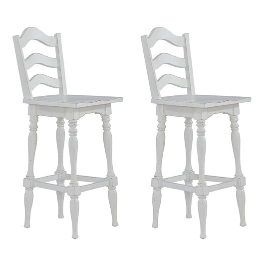 Liberty Furniture - Magnolia Manor Ladderback Swivel Bar Stool - Set of 2 - 244-B200330-2PK view 1