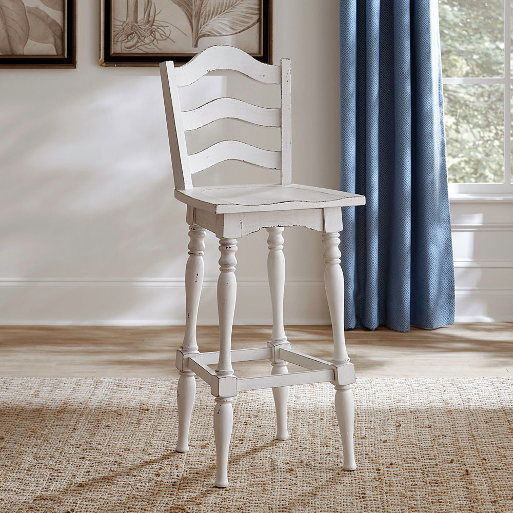Liberty Furniture - Magnolia Manor Ladderback Swivel Bar Stool - Set of 2 - 244-B200330-2PK view 10