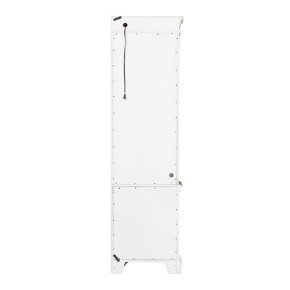 Liberty Furniture - Magnolia Manor Left Pier in Antique White & Weathered Bark - 244-EL00 veiw 5