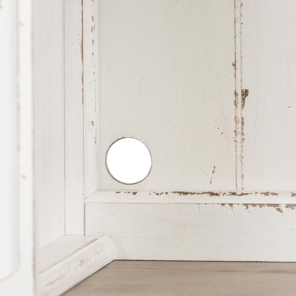 Liberty Furniture - Magnolia Manor Left Pier in Antique White & Weathered Bark - 244-EL00 veiw 7