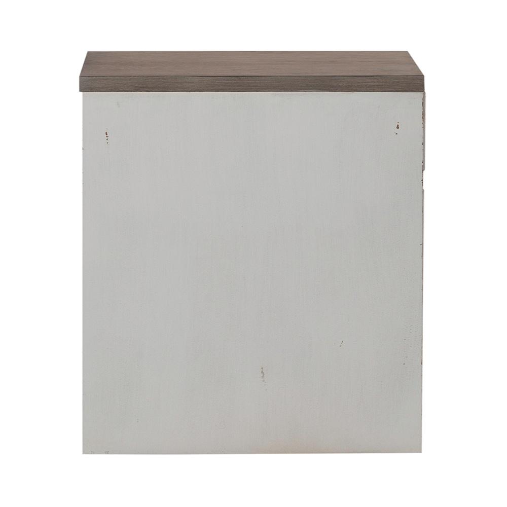 Liberty Furniture - Magnolia Manor Mobile File in Antique White & Weathered Bark - 244-HO145 veiw 6