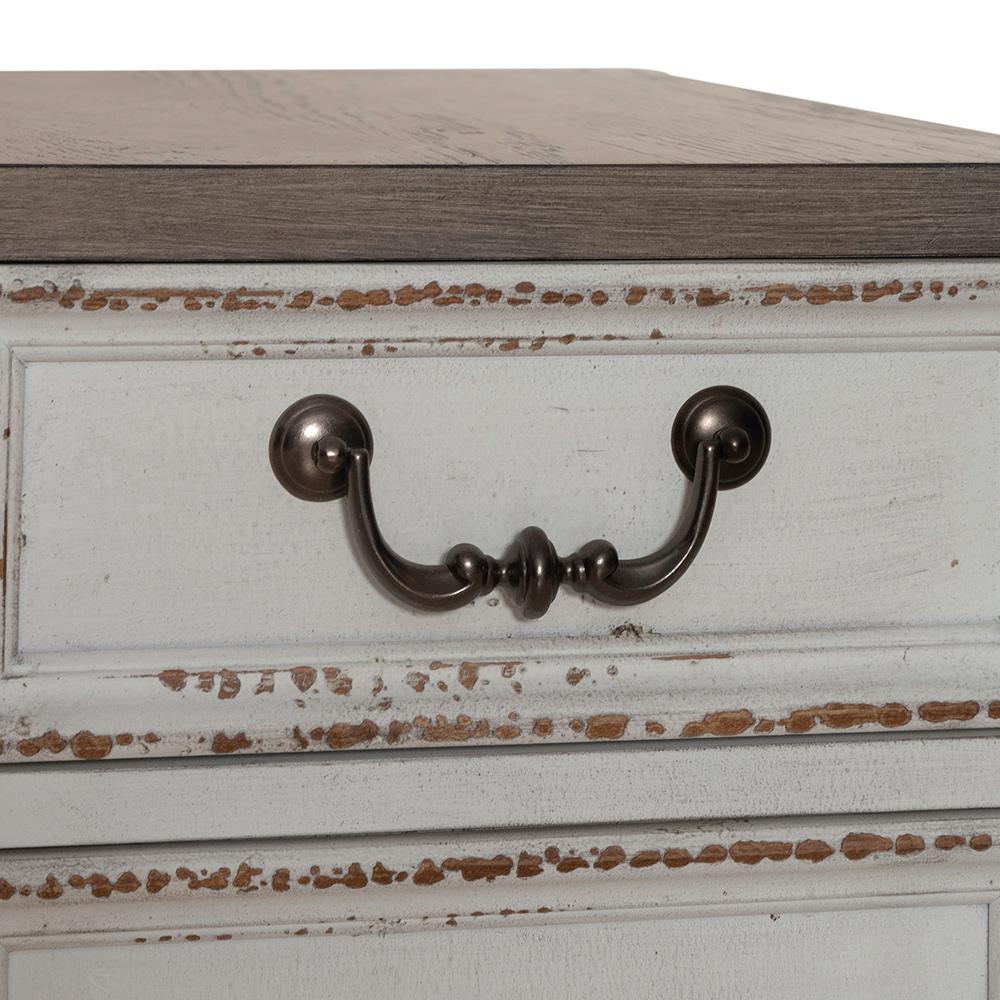 Liberty Furniture - Magnolia Manor Mobile File in Antique White & Weathered Bark - 244-HO145 veiw 10