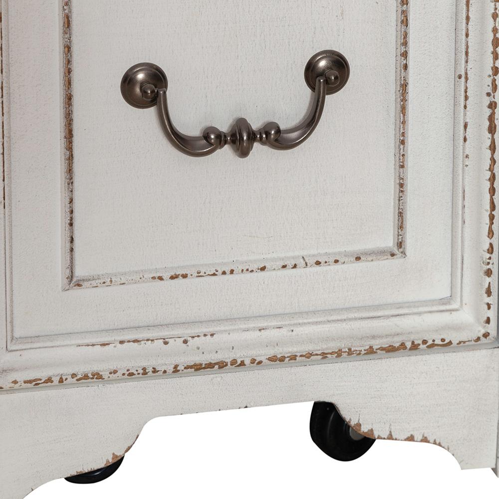 Liberty Furniture - Magnolia Manor Mobile File in Antique White & Weathered Bark - 244-HO145 veiw 12