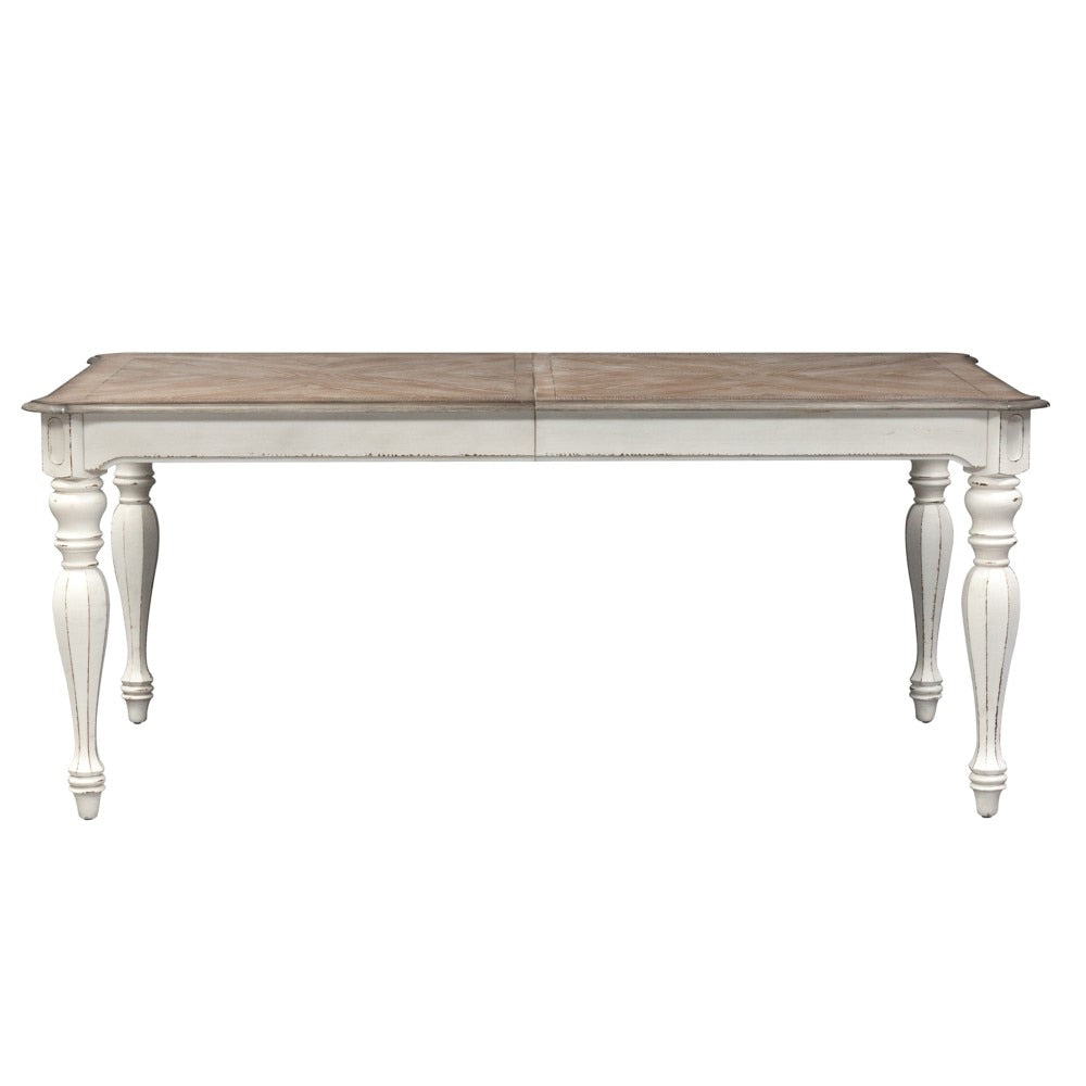 Liberty Furniture - Magnolia Manor 5 Piece Leg Table Set - 244-DR-O5LTS veiw 3