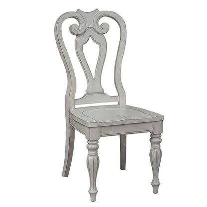 Liberty Furniture - Magnolia Manor 5 Piece Leg Table Set - 244-DR-O5LTS veiw 7