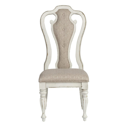 Liberty Furniture - Magnolia Manor 5 Piece Pedestal Table Set - 244-DR-O5PDS veiw 6