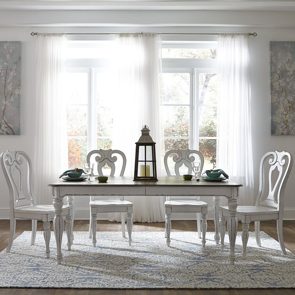Liberty Furniture - Magnolia Manor 5 Piece Rectangular Table Set - 244-DR-O5RLS veiw 1
