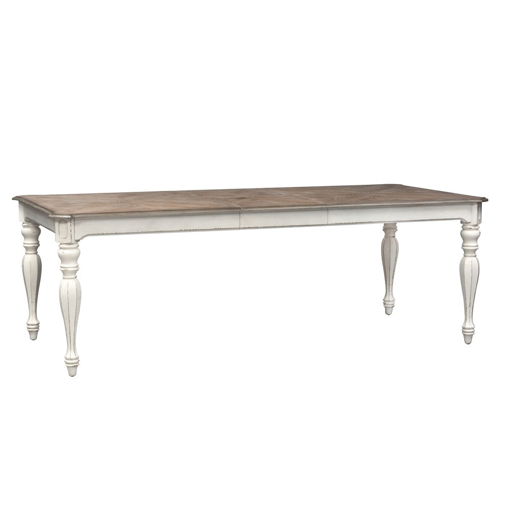 Liberty Furniture - Magnolia Manor 7 Piece Leg Table Set - 244-DR-O7LGS veiw 4