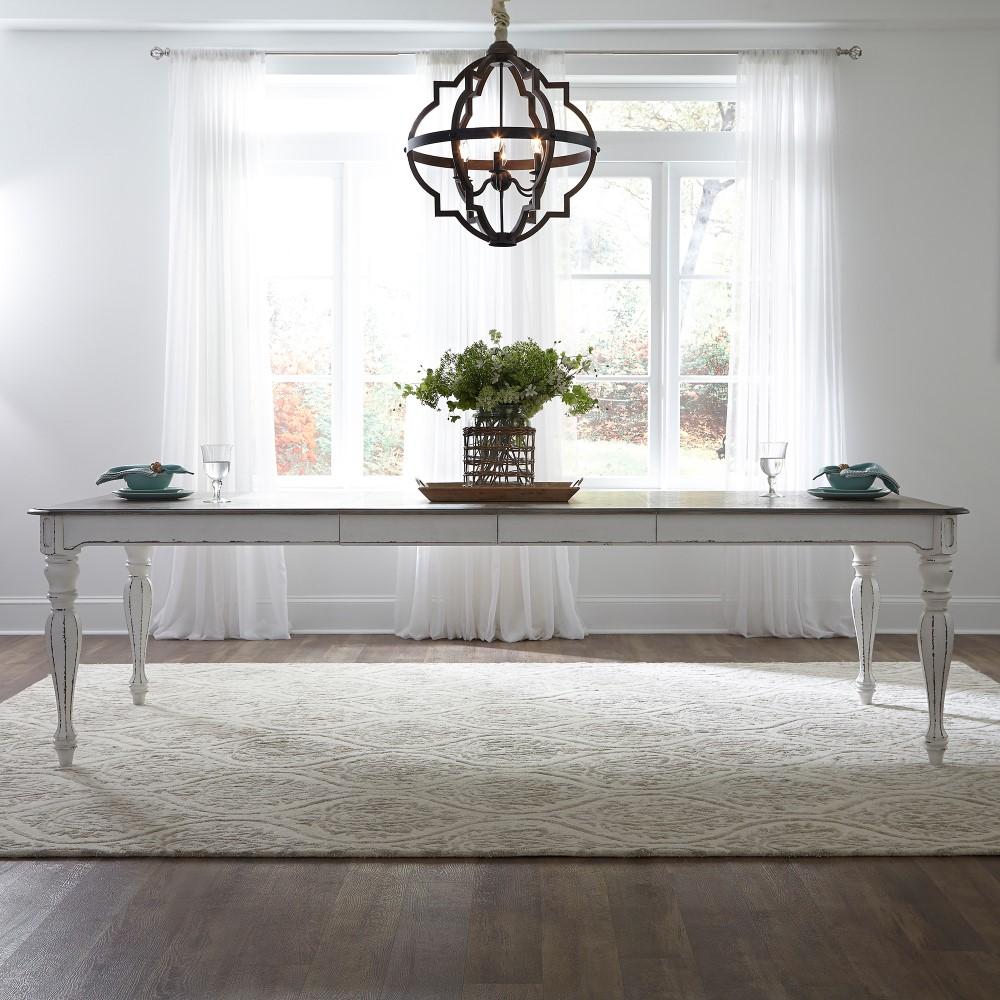 Liberty Furniture - Magnolia Manor 7 Piece Leg Table Set - 244-DR-O7LGS veiw 5
