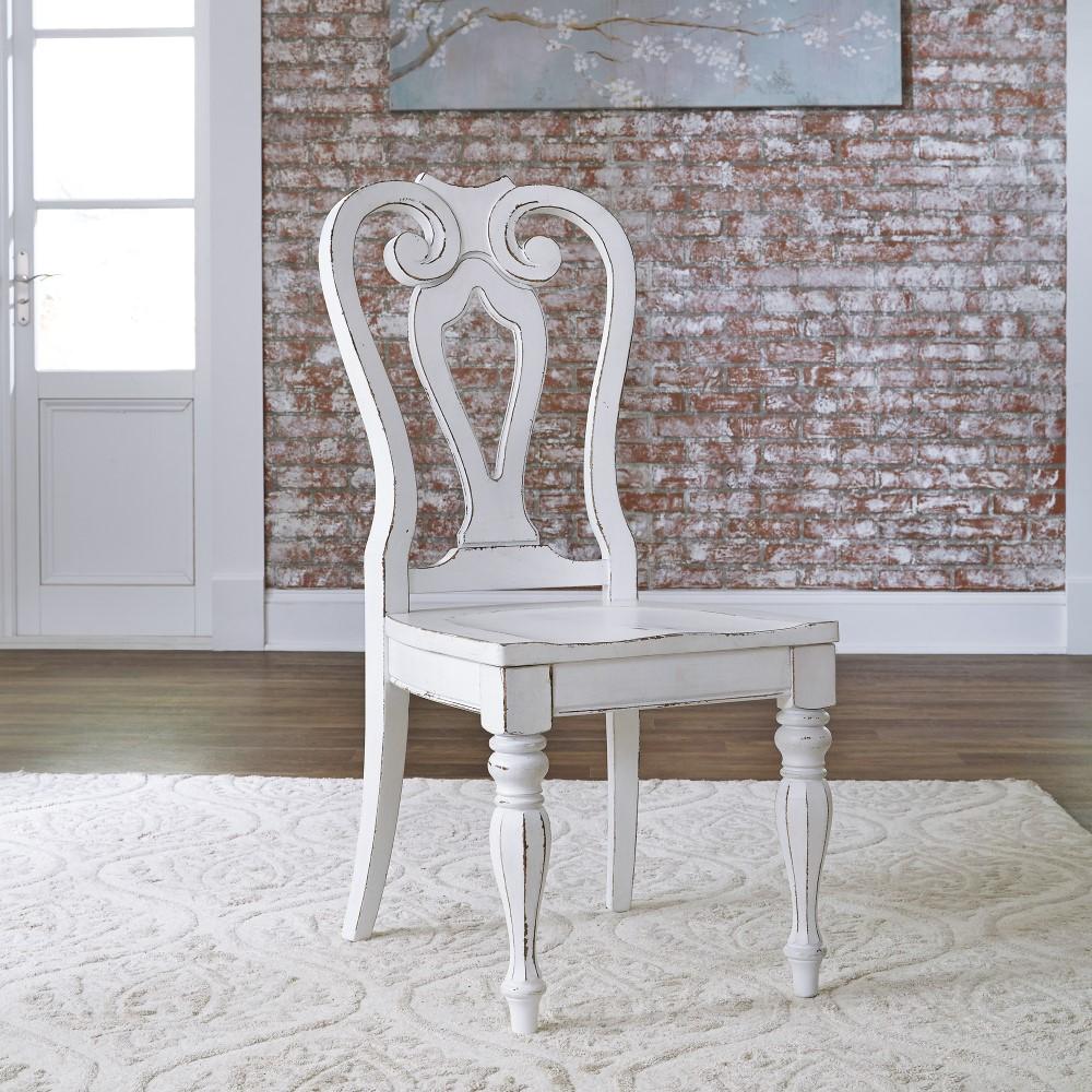 Liberty Furniture - Magnolia Manor 7 Piece Rectangular Table Set - 244-DR-O7RLS veiw 8