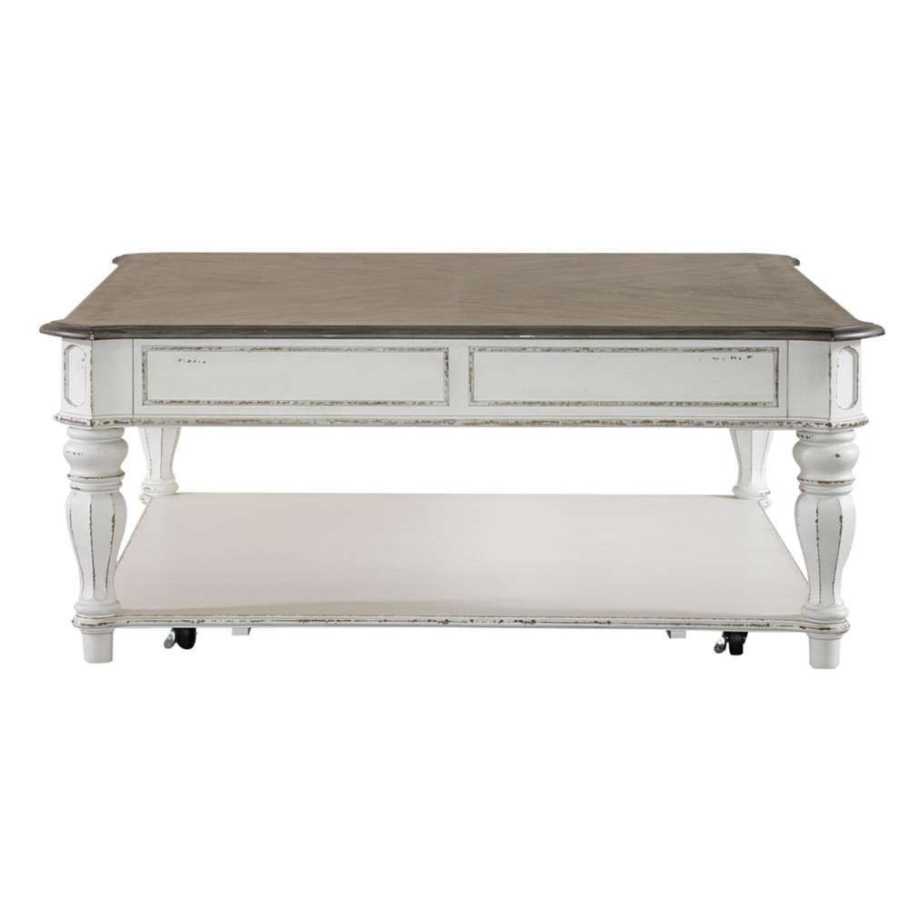 Liberty Furniture - Magnolia Manor Oversized Square Cocktail Table - 244-OT1014 veiw 5