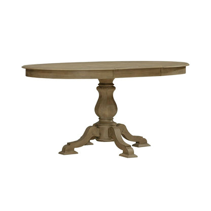 Liberty Furniture - Magnolia Manor Pedestal Table in Weathered Bisque - 244N-DR-PDS veiw 1