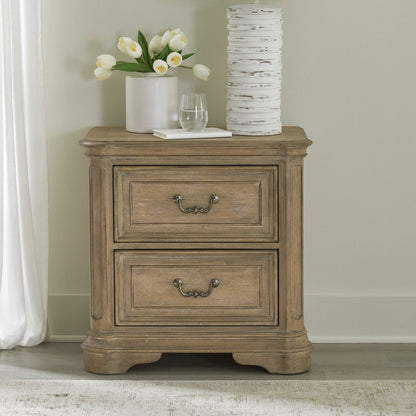 Liberty Furniture - Magnolia Manor Queen Panel Bed, 2 Nightstands - 244N-BR-QPB2NS view 5