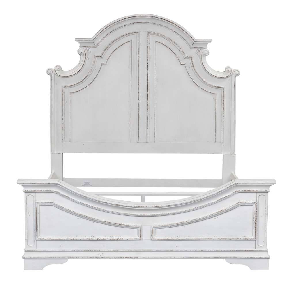 Liberty Furniture - Magnolia Manor Queen Panel Bed, Dresser & Mirror  - 244-BR-QPBDM veiw 3