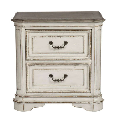 Liberty Furniture - Magnolia Manor Queen Panel Bed, Dresser & Mirror, Chest, Night Stand  - 244-BR-QPBDMCN veiw 6