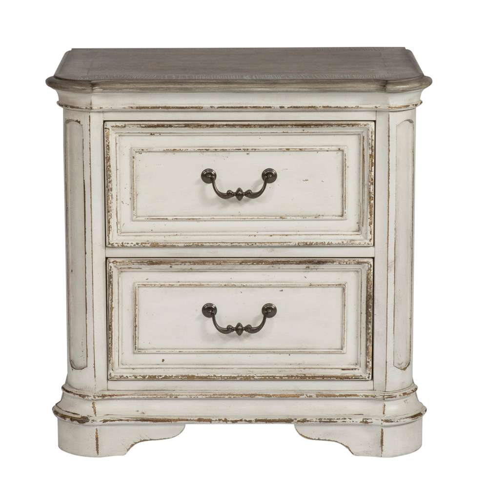 Liberty Furniture - Magnolia Manor Queen Panel Bed, Dresser & Mirror, Night Stand  - 244-BR-QPBDMN veiw 5