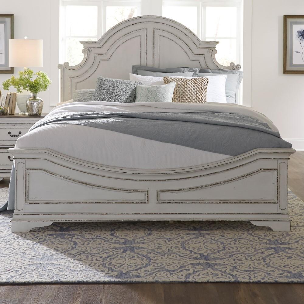 Liberty Furniture - Magnolia Manor Queen Panel Bed - 244-BR-QPB veiw 7