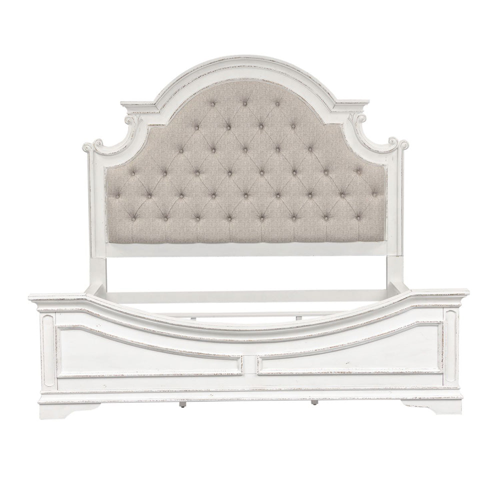 Liberty Furniture - Magnolia Manor Queen Upholstered Bed, 2 Bedside Chests - 244-BR-QUB2BSC view 2