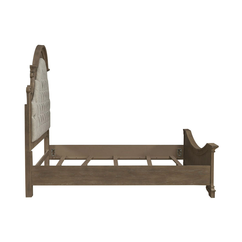 Liberty Furniture - Magnolia Manor Queen Upholstered Bed, 2 Nightstands - 244N-BR-QUB2NS view 4