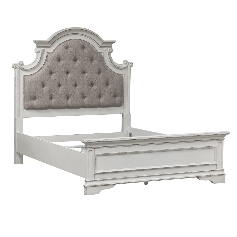 Liberty Furniture - Magnolia Manor Queen Upholstered Bed - 244-BR-QUB veiw 3