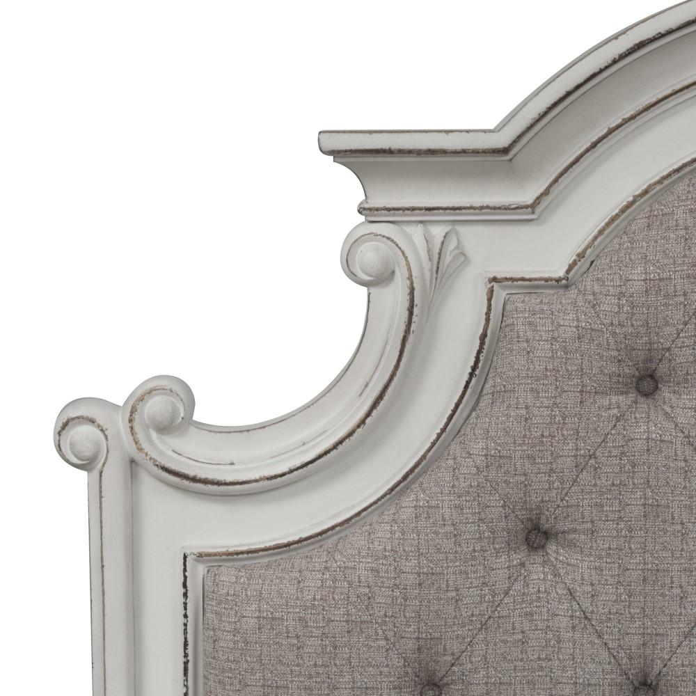 Liberty Furniture - Magnolia Manor Queen Upholstered Bed - 244-BR-QUB veiw 6