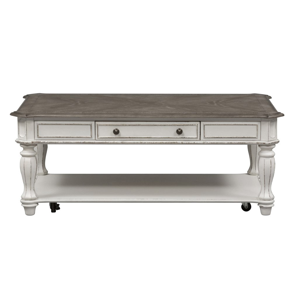 Liberty Furniture - Magnolia Manor Rectangular Cocktail Table - 244-OT1010 veiw 1