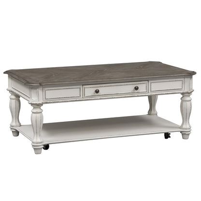 Liberty Furniture - Magnolia Manor Rectangular Cocktail Table - 244-OT1010 veiw 3