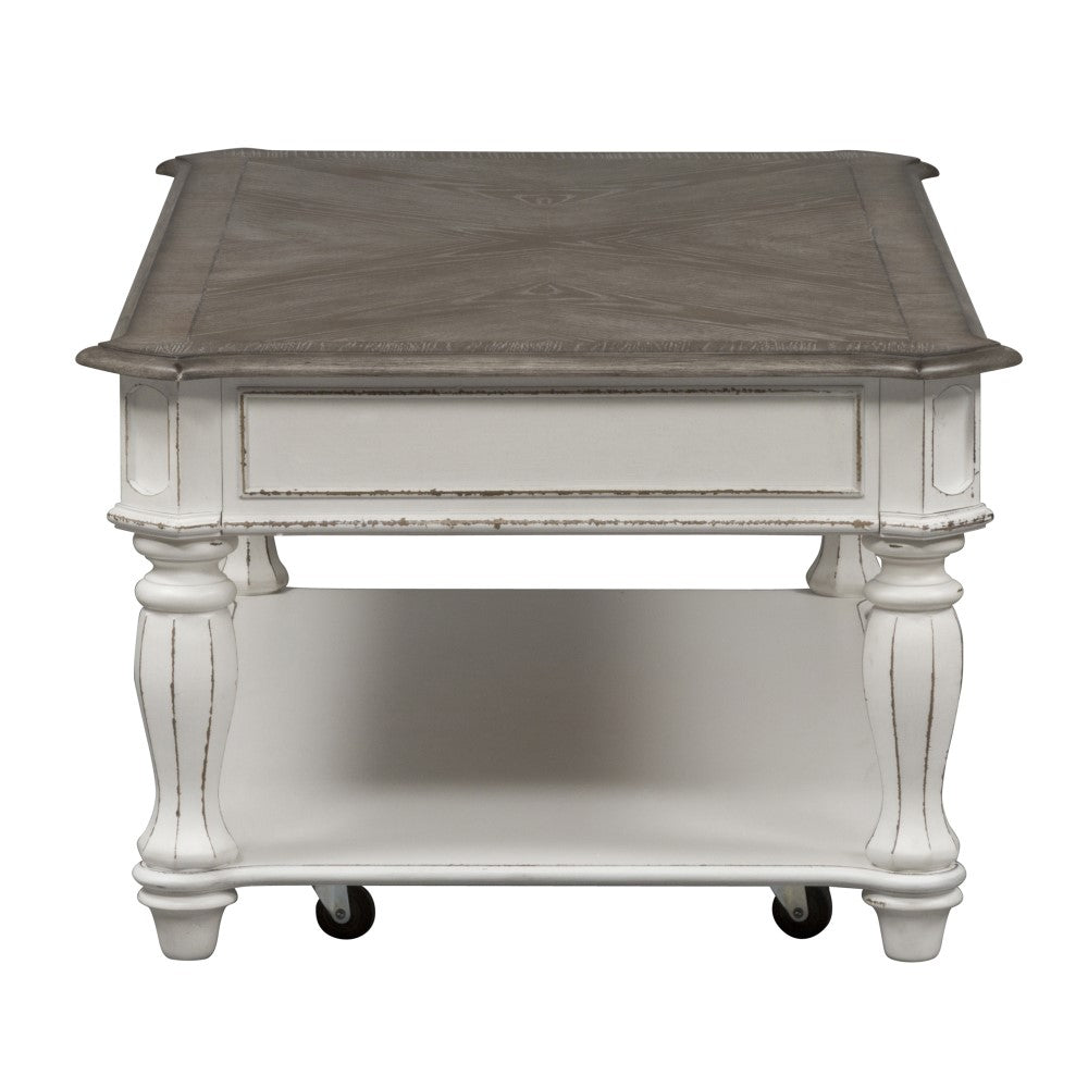 Liberty Furniture - Magnolia Manor Rectangular Cocktail Table - 244-OT1010 veiw 4