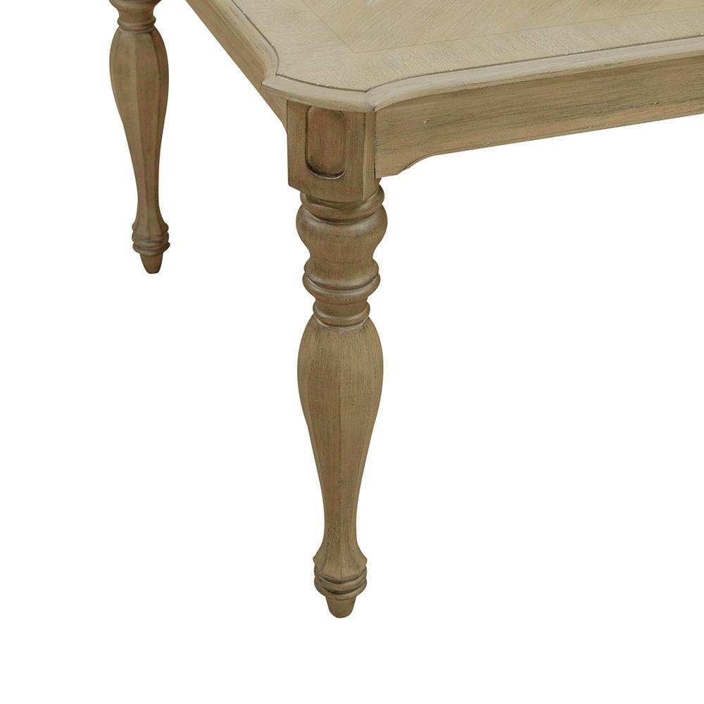 Liberty Furniture - Magnolia Manor Rectangular Leg Table in Weathered Bisque - 244N-T4490 veiw 5