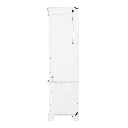 Liberty Furniture - Magnolia Manor Right Pier in Antique White & Weathered Bark - 244-ER00 veiw 5