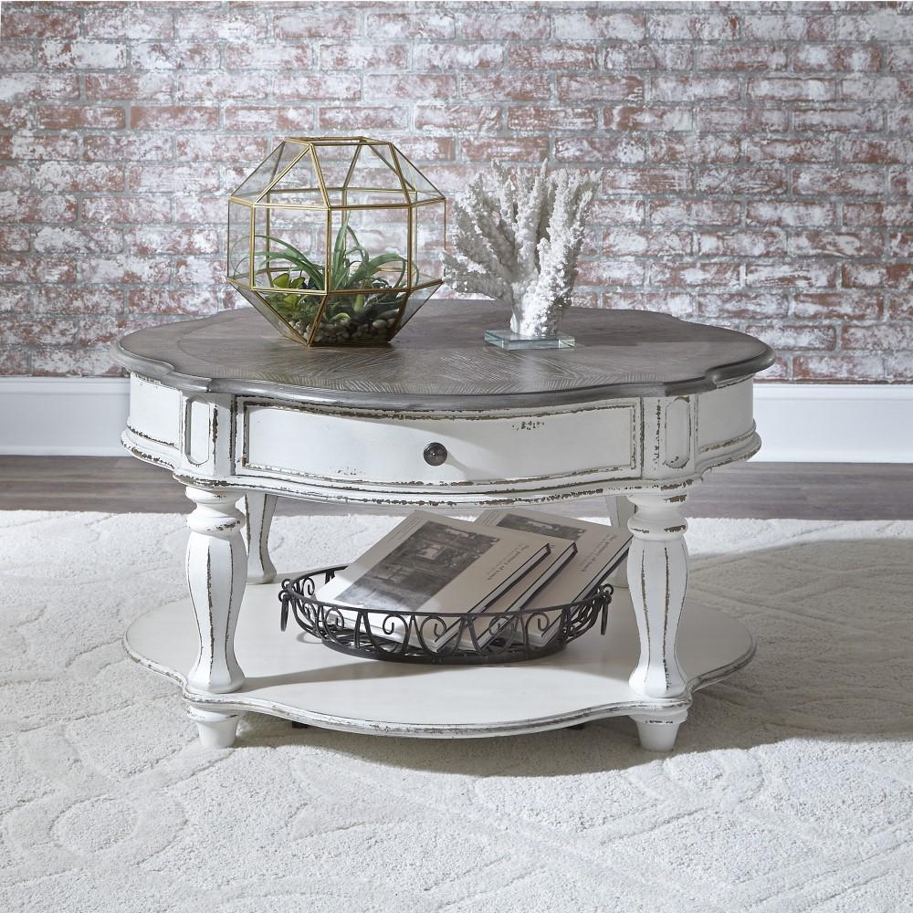 Liberty Furniture - Magnolia Manor Round Cocktail Table - 244-OT1011 veiw 2