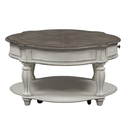 Liberty Furniture - Magnolia Manor Round Cocktail Table - 244-OT1011 veiw 4