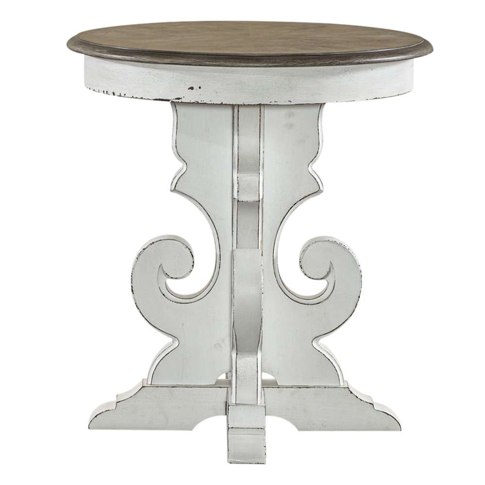 Liberty Furniture - Magnolia Manor Round End Table - 244-OT1022 veiw 3