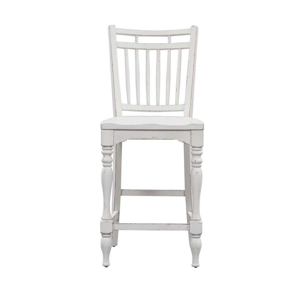 Liberty Furniture - Magnolia Manor Spindle Back Counter Chair (Set of 2) - 244-B400024 veiw 2