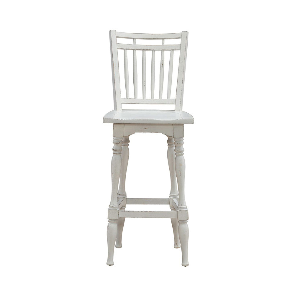 Liberty Furniture - Magnolia Manor Spindle Back Swivel Bar Stool - Set of 2 - 244-B400330-2PK view 2