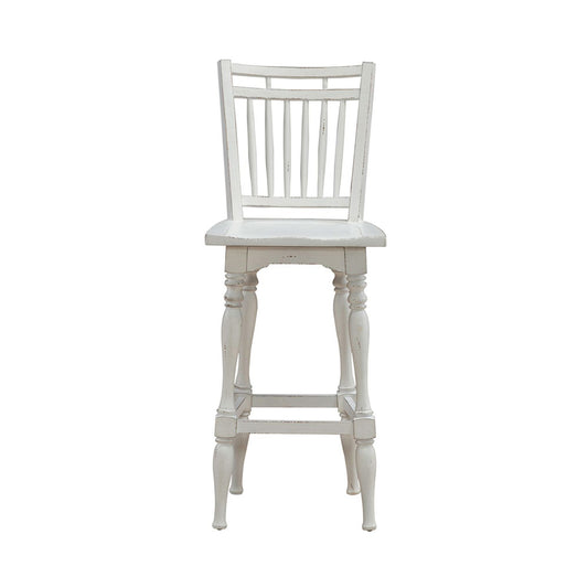 Liberty Furniture - Magnolia Manor Spindle Back Swivel Bar Stool - Set of 2 - 244-B400330-2PK view 2
