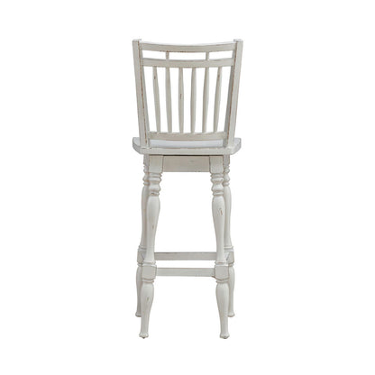 Liberty Furniture - Magnolia Manor Spindle Back Swivel Bar Stool - Set of 2 - 244-B400330-2PK view 4