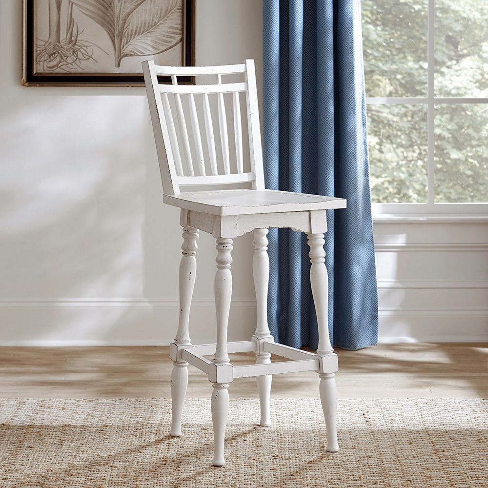 Liberty Furniture - Magnolia Manor Spindle Back Swivel Bar Stool - Set of 2 - 244-B400330-2PK view 5