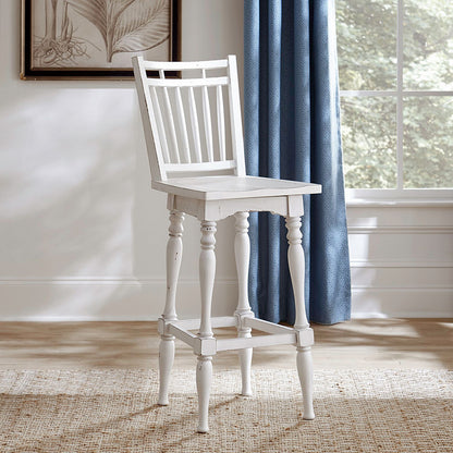 Liberty Furniture - Magnolia Manor Spindle Back Swivel Bar Stool - Set of 2 - 244-B400330-2PK view 5