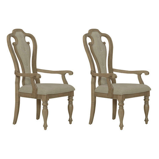 Liberty Furniture - Magnolia Manor Splat Back Arm Chair  - Set of 2 - 244N-C2501A-2PK view 1