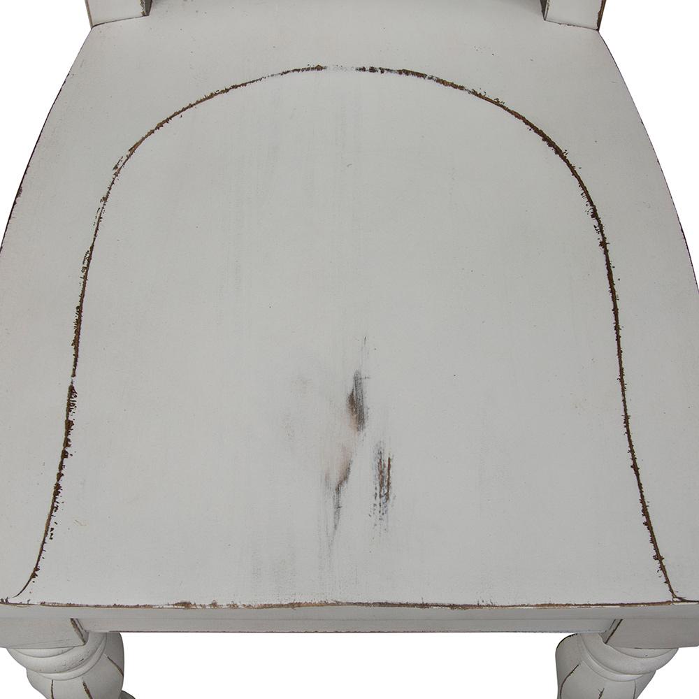 Liberty Furniture - Magnolia Manor Splat Back Side Chair  in Antique White & Weathered Bark - 244-C2500S veiw 8