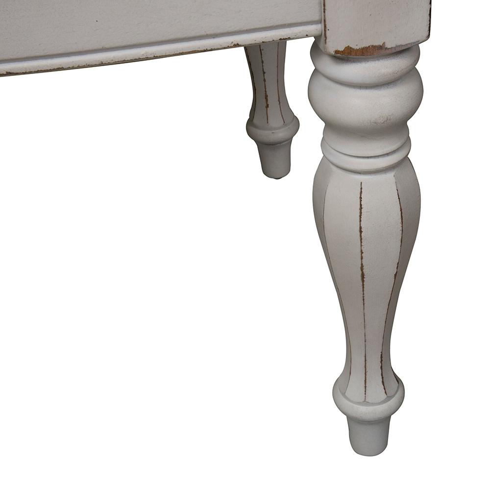 Liberty Furniture - Magnolia Manor Splat Back Side Chair  in Antique White & Weathered Bark - 244-C2500S veiw 10