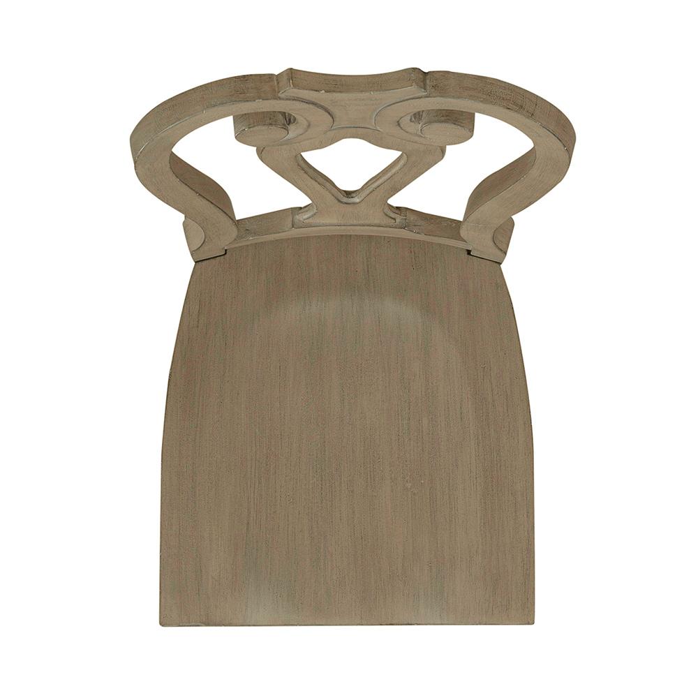 Liberty Furniture - Magnolia Manor Splat Back Side Chair  in Weathered Bisque - 244N-C2500S veiw 8