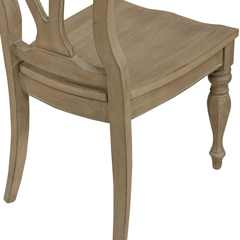 Liberty Furniture - Magnolia Manor Splat Back Side Chair  in Weathered Bisque - 244N-C2500S veiw 10