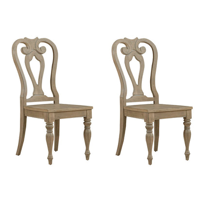 Liberty Furniture - Magnolia Manor Splat Back Side Chair  - Set of 2 - 244N-C2500S-2PK view 1